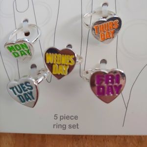 Kids 5 Days A Week Rings New